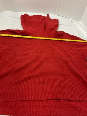 Time and Tru Red Turtleneck Sweater